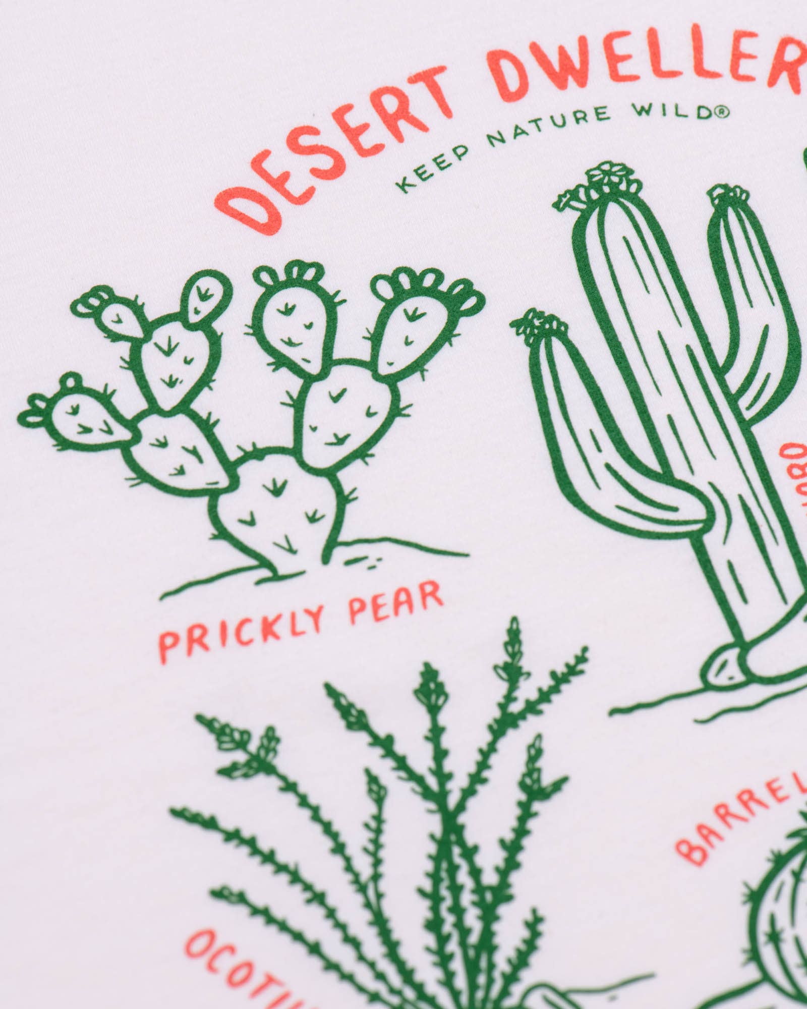 Keep Nature Wild - Wholesale T-shirt met print - Uniseks - Desert Dwellers Unisex t-shirt | Naturel3