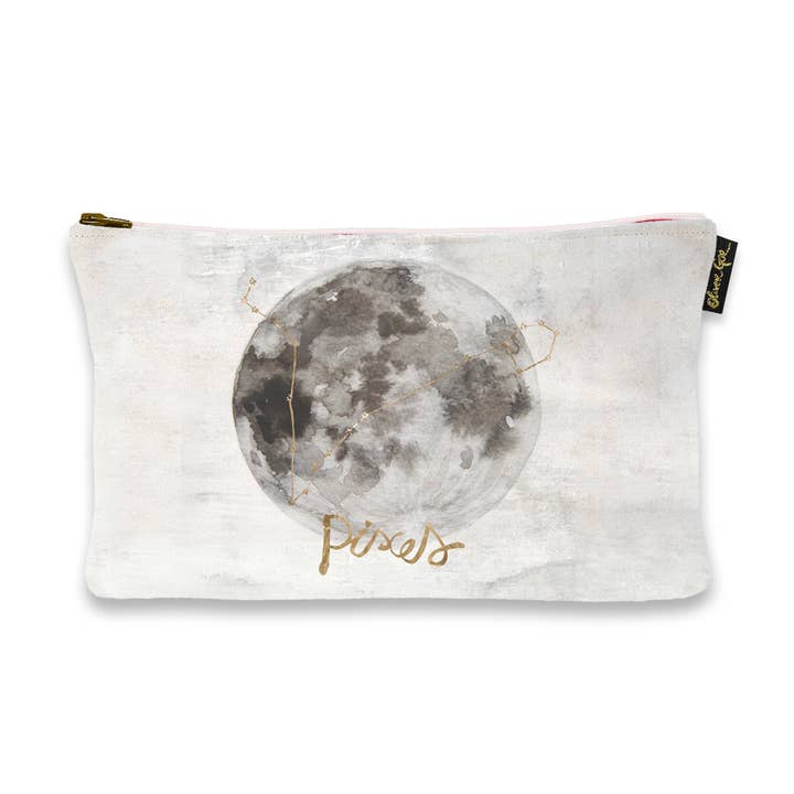 Oliver Gal Peixes Constellation Gray Art Bolsa (Tamanho 9x6) por atacado de The Oliver Gal Artist