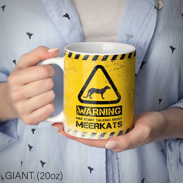 Mug Monster - Wholesale Coffee Mug - Meerkat Mug - Warning May Start Talking About Meerkats18