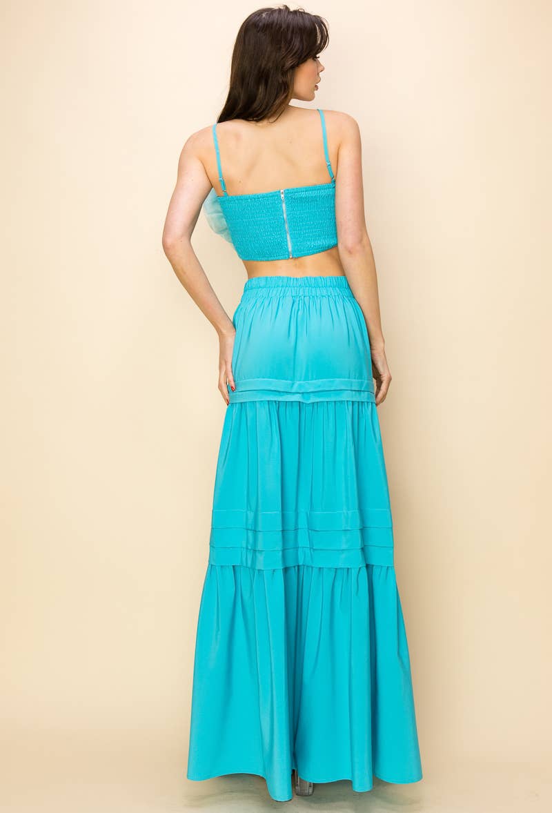 QMP Moda - Wholesale Blouse - Women's - FLOWER TOP WITH ELASTIC BACK AND ZIPPER6