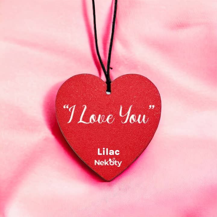 Heart-Shaped Air Fresheners - "I Love You" for wholesale by Nekoty