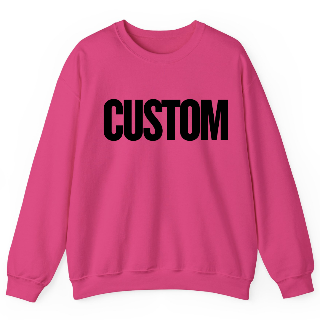 TheWorldOfMYes – wholesale Graphic sweatshirt – Unisex – Custom Printed Sweatshirt with Your Text or Logo10