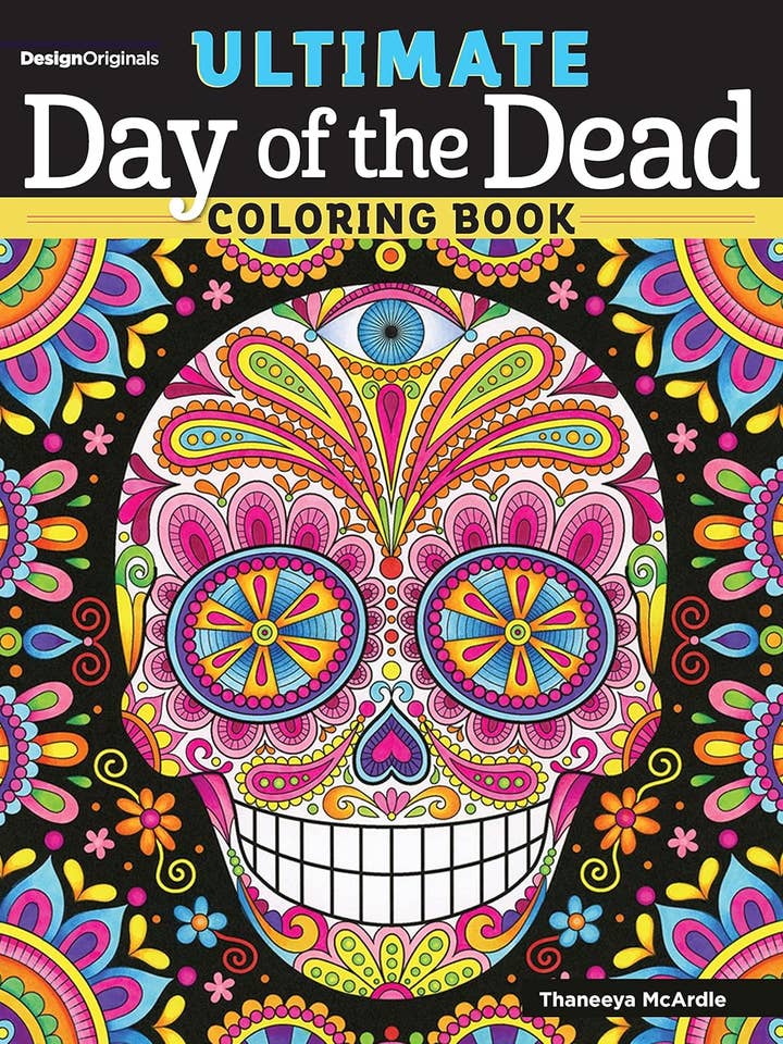 Livre de coloriage Le Dernier Jour des Morts pour la vente par Fox Chapel Publishing