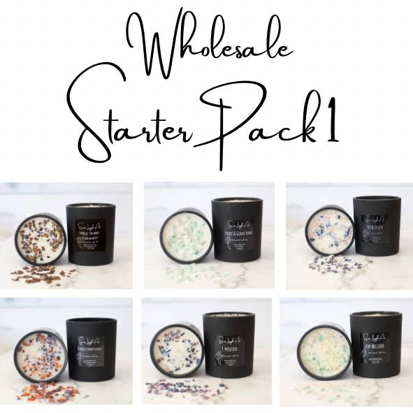 Sara Leigh Au - Wholesale Jar/filled candle - Starter pack 1