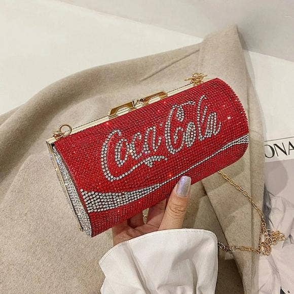 Jewelry-2-Slay - Wholesale Crossbody Bag - Women's - Swarovski Crystal Coke1