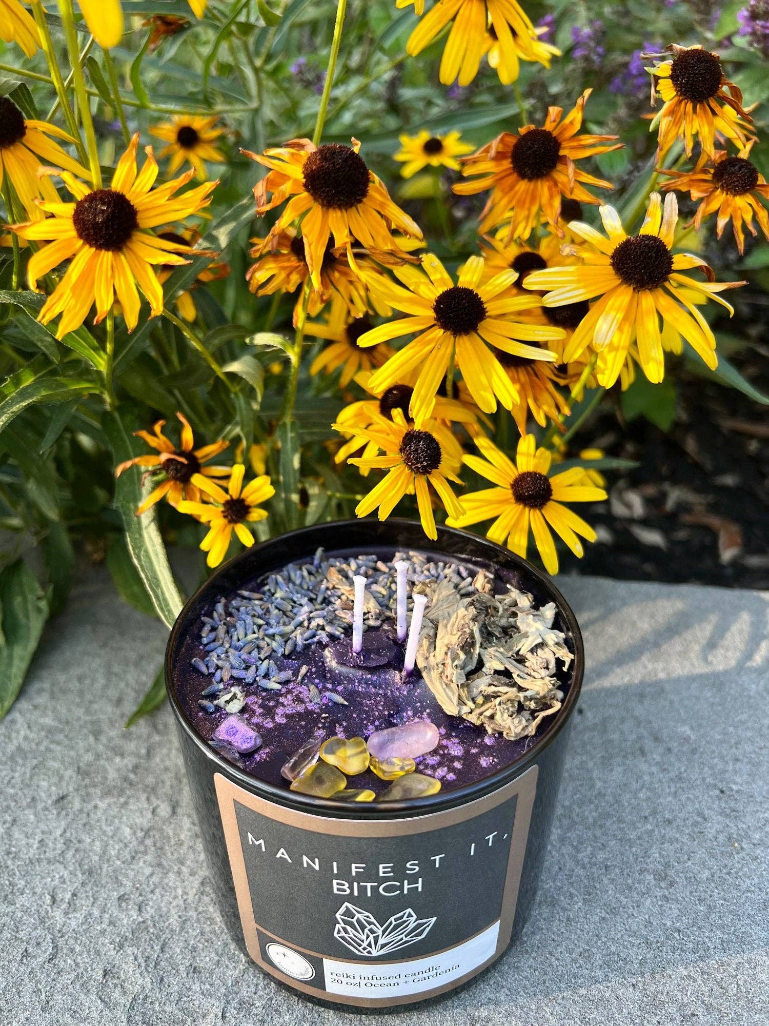 Lumos Collective - Wholesale Jar/Filled Candle - Manifest it, Bitch1