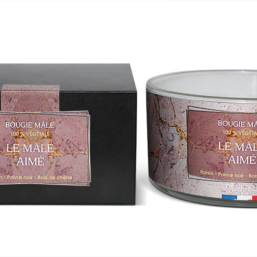 O Amado - Vela 500g por atacado de ODYSSÉE DES SENS