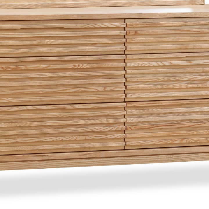 Modus Furniture International - Wholesale Bedroom Furniture - Tanner Six Drawer Ash Wood Dresser in Flaxen2