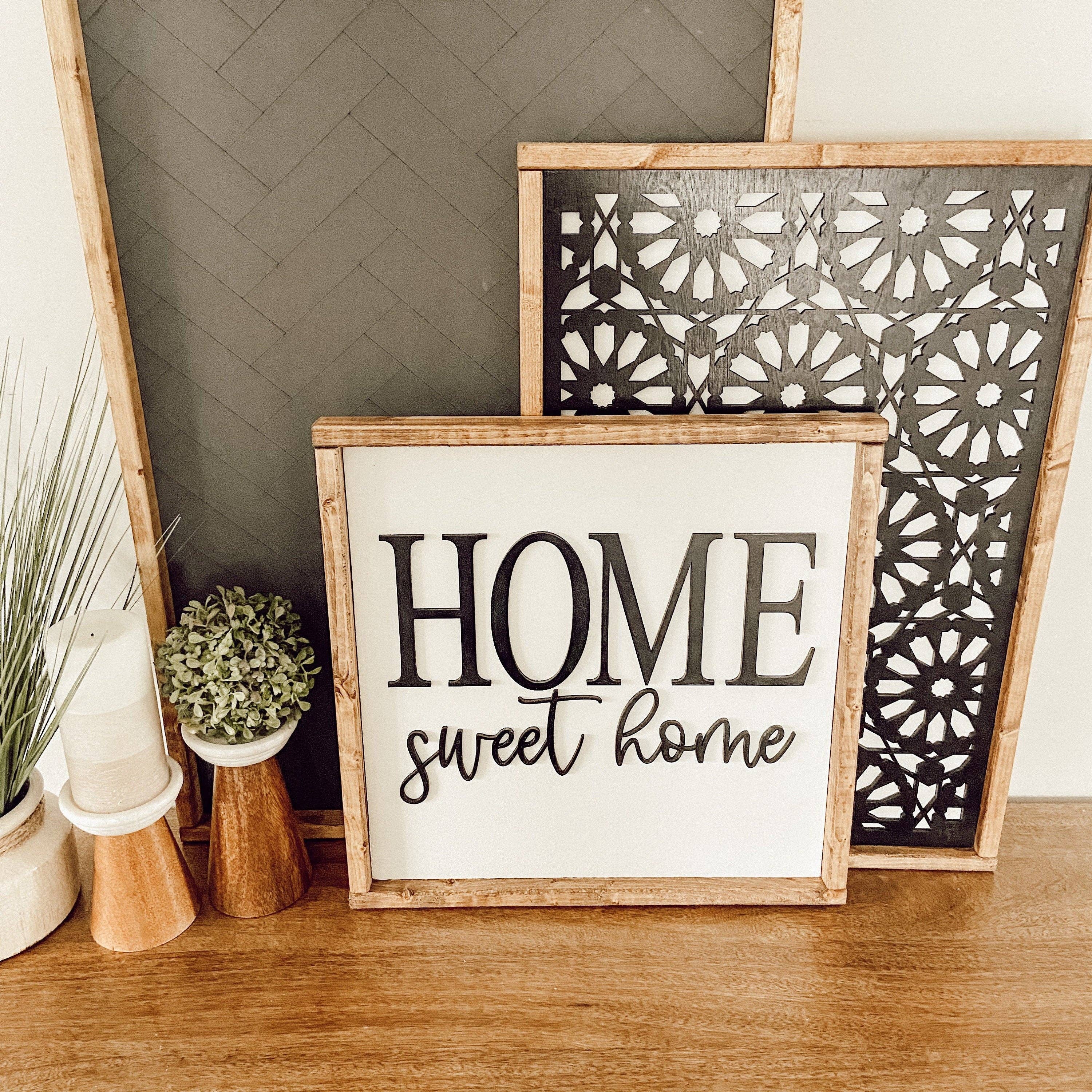 This Phrase of Life - Wholesale Sign - home sweet home - entryway, living room sign 2