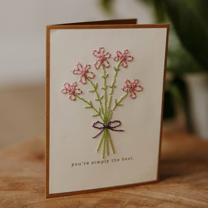 Rosie's Boutique Haiti - Wholesale Everyday Greeting Card - Simply the Best Greeting Cards || Set of 40