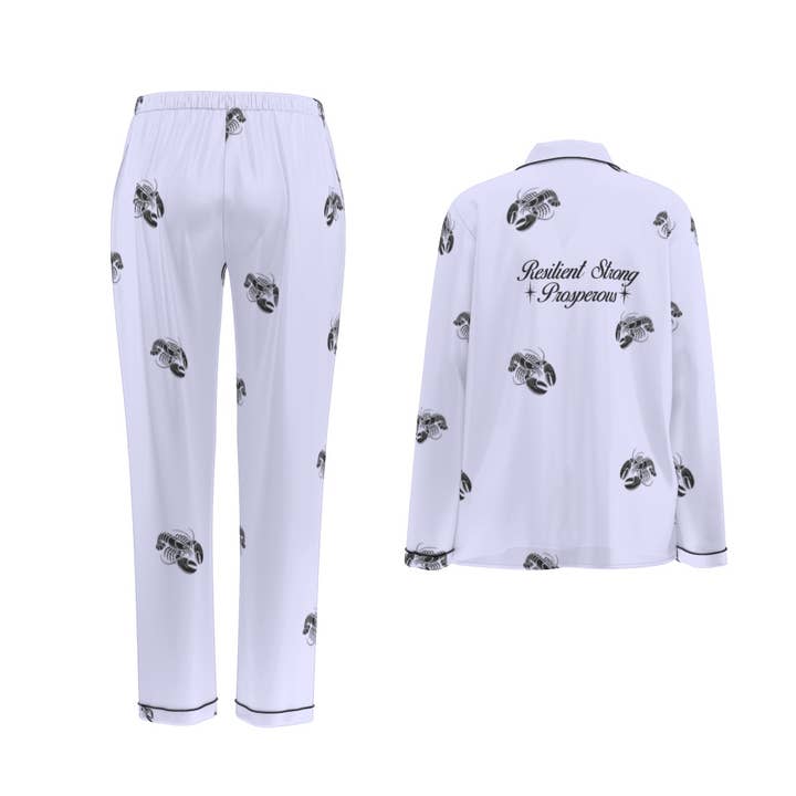 Homard print Affirmation résiliente, forte et prospère pour la vente par Positive Pj’s