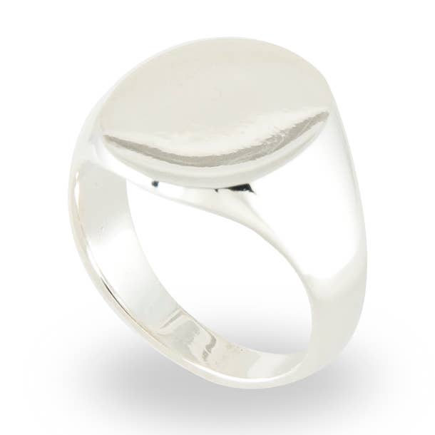 Ring (Small Signet) .925 Sterling Silver for wholesale by Zina Sterling Silver