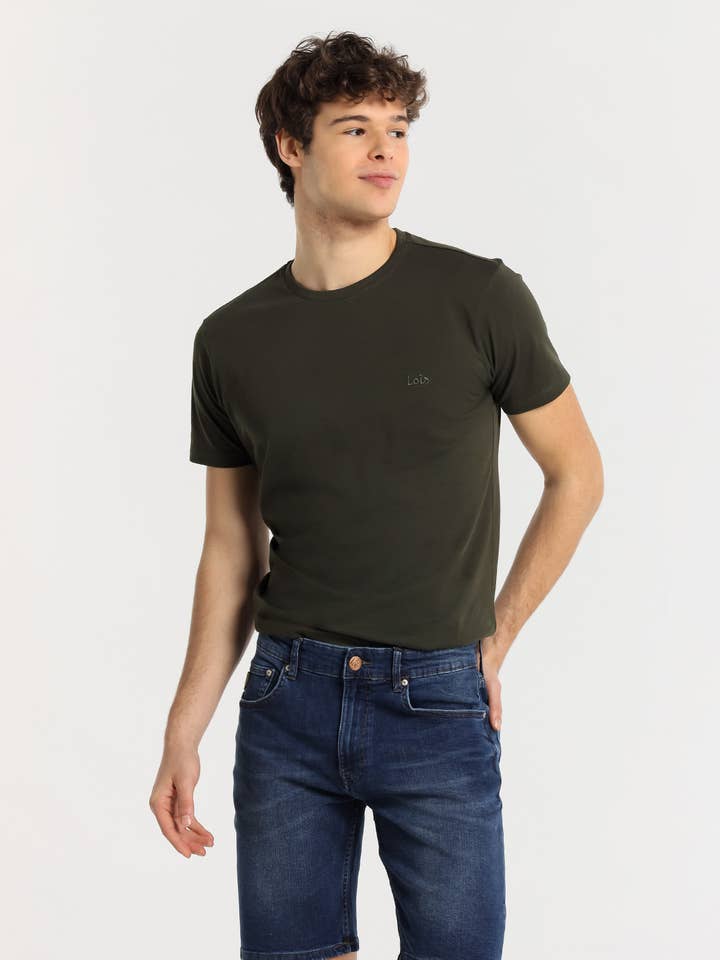 LOIS JEANS - Short croisé en jean bleu moyen M pour la vente par PAUSANT SHOP ONLINE