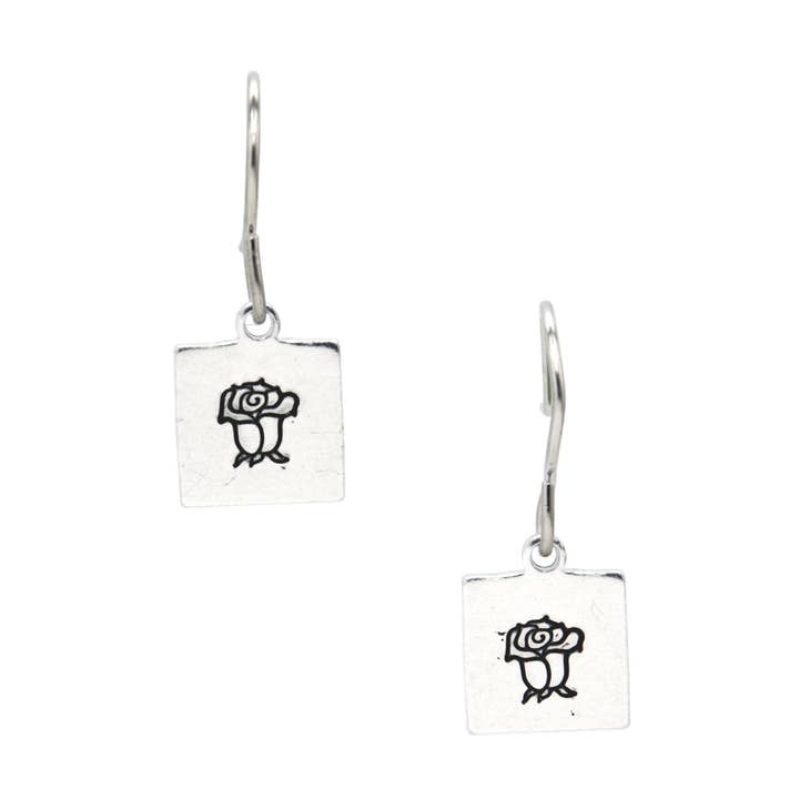 Rosebud Earrings for wholesale by Stamp and Stampbility