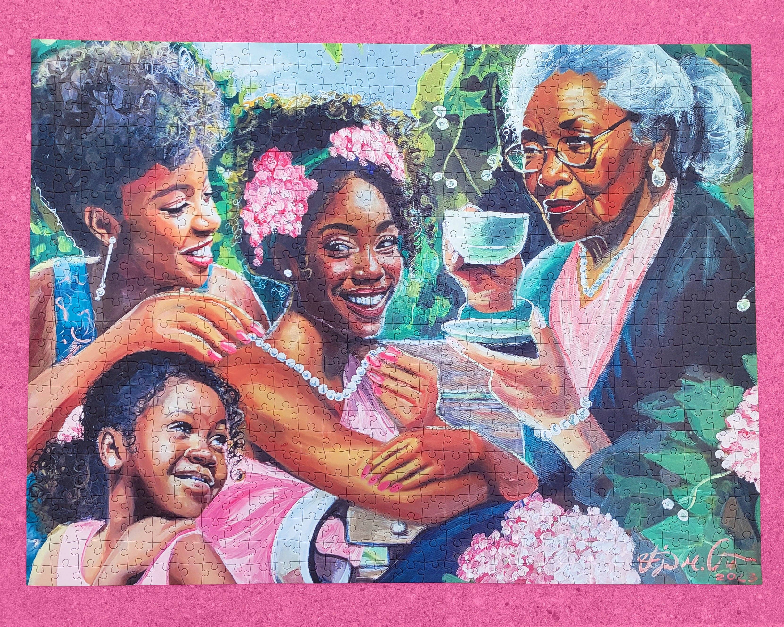 Puzzles of Color - Wholesale Puzzle - Adult - "Generational" by Ija Charles2