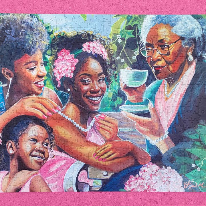 Puzzles of Color - Wholesale Puzzle - Adult - "Generational" by Ija Charles2
