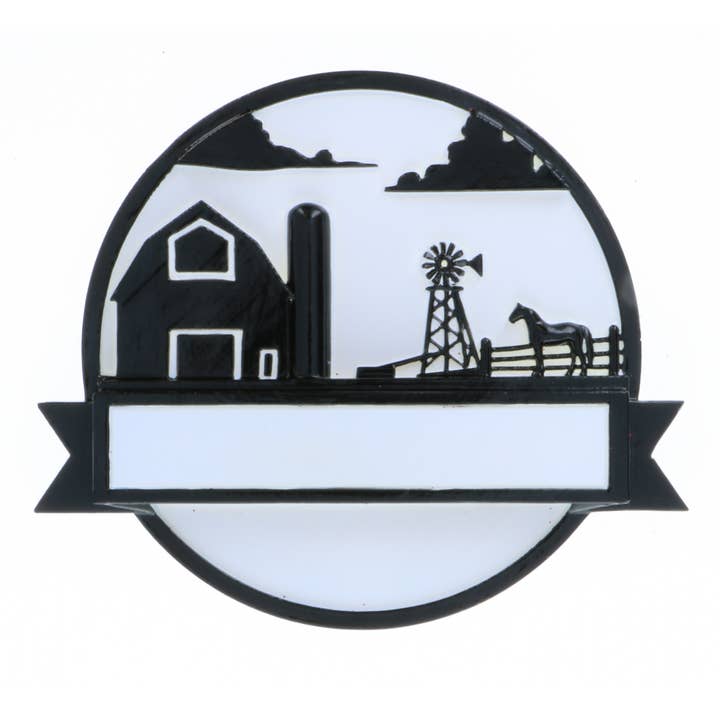 PolarX Ornaments - Wholesale Ornament - Farm Sign Personalized Ornament