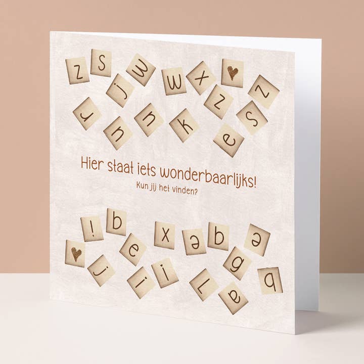 Greeting card | Announcement for wholesale by Studio Poppybird