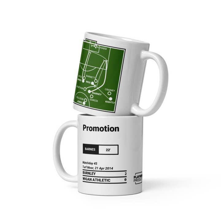 Playbook Products - Wholesale Coffee Mug - Burnley Greatest Goals Mug: Promotion (2014)2