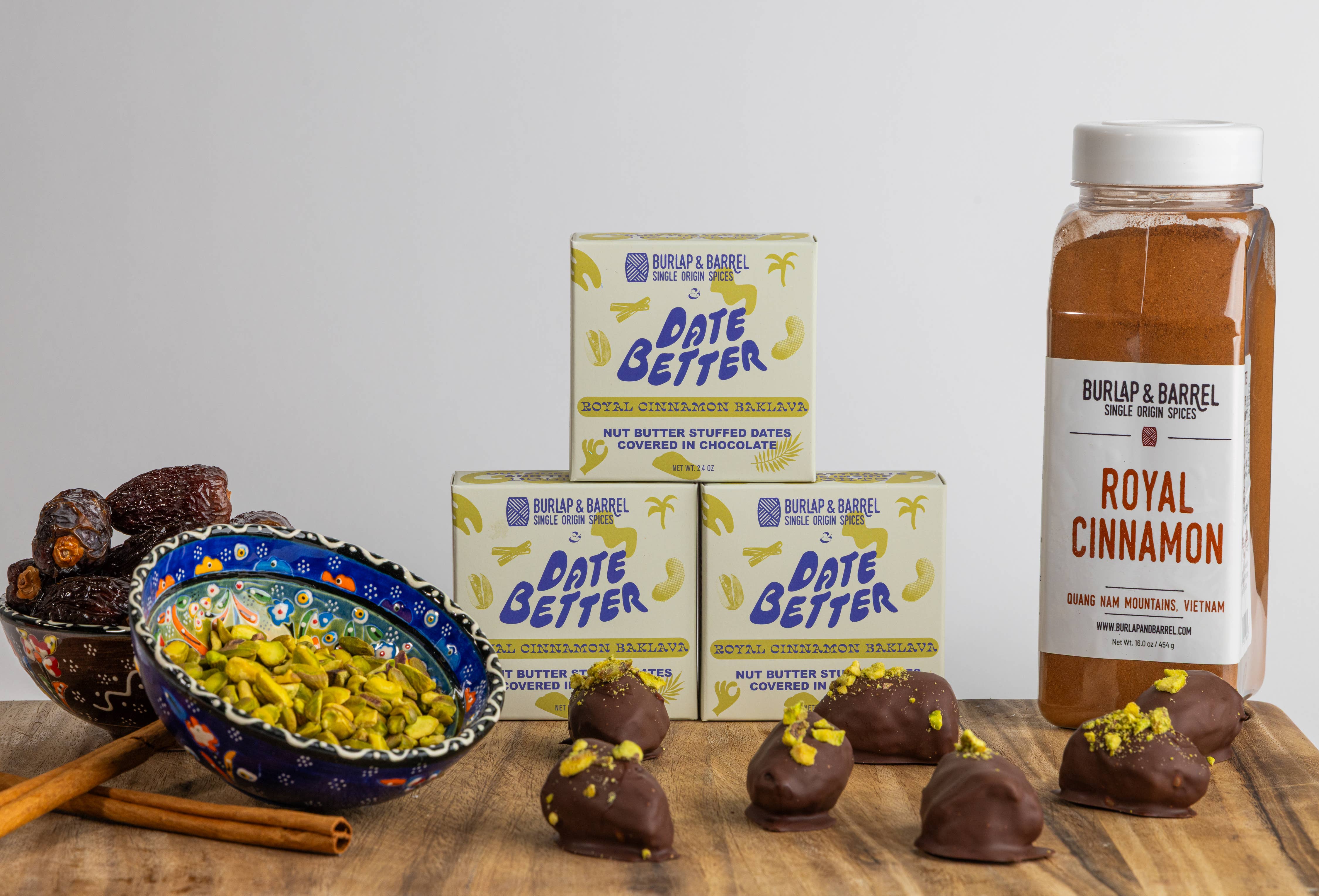 Date Better Snacks - Wholesale Chocolate Covered Sweets - Royal Cinnamon Baklava3