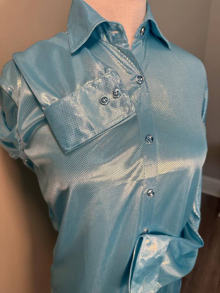 Cinderella Metallic Barrel Racing Show Shirt for wholesale by The Ranch Equestrian Apparel & Accessories