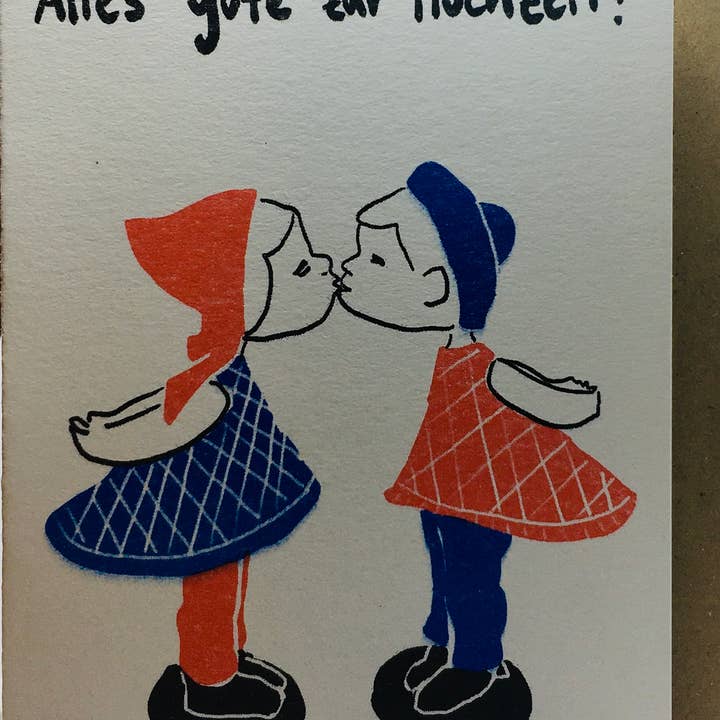 folding card wedding doll for wholesale by superjujupress