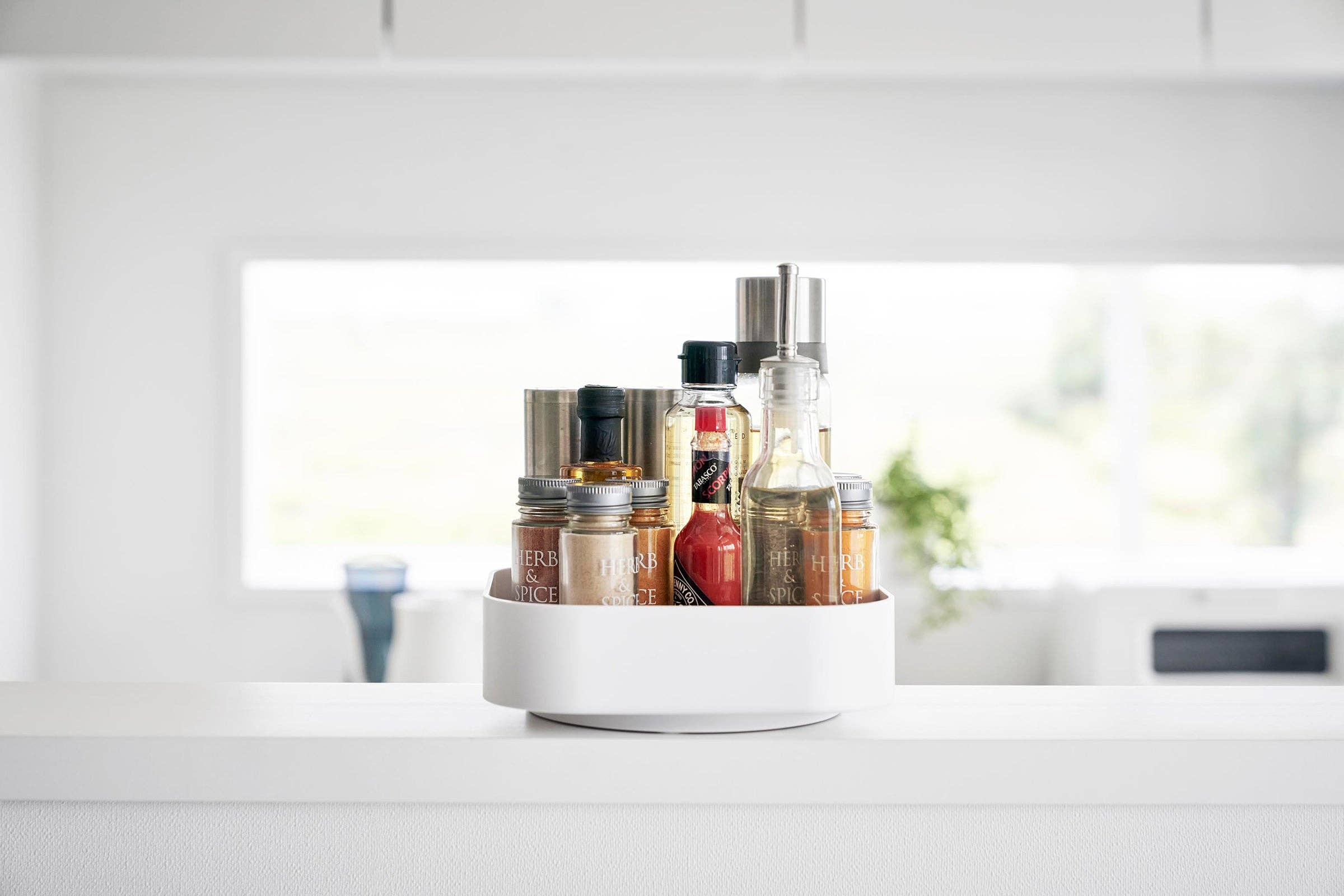 Yamazaki Home - Wholesale Lazy Susan - Rotating Storage Tray4