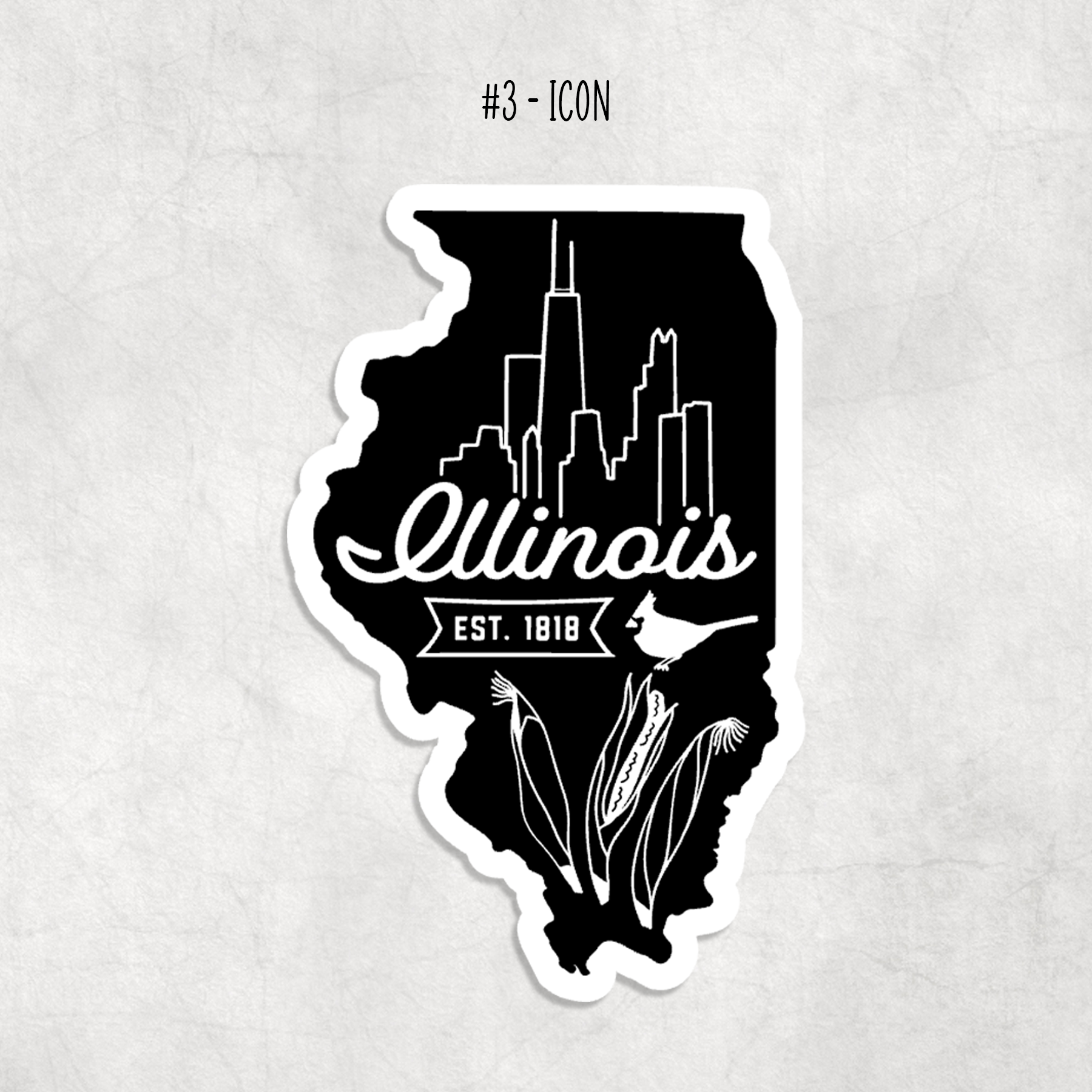 Expression Design Co - Wholesale Sticker - Stickers uit Illinois3