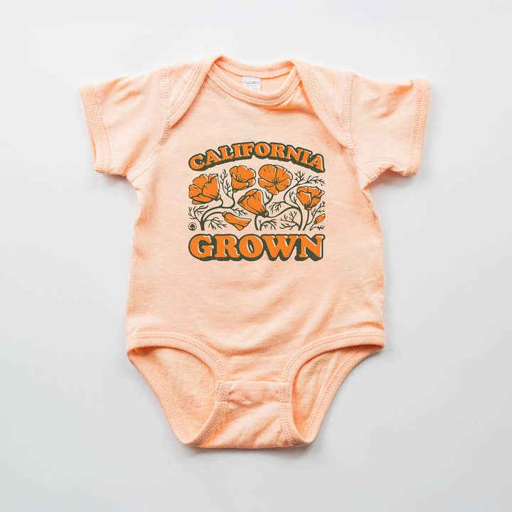California Grown 2.0 Baby Onesie for wholesale by Upper Park Clothing