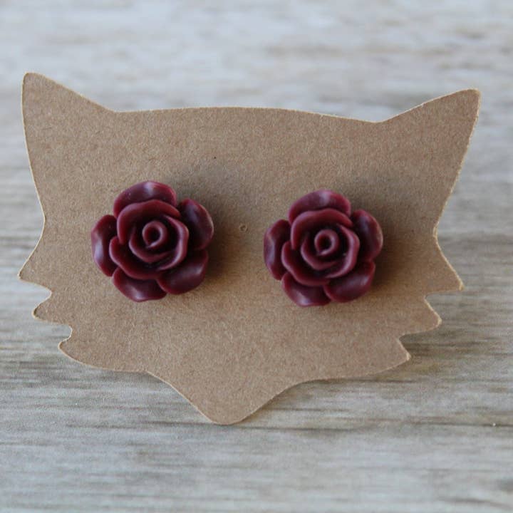 Flores Borgonha por atacado de Fiddle & Fox