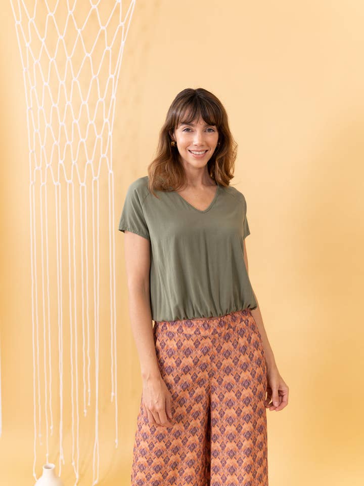 MELLOW viscose blouse for wholesale by POEMS BCN