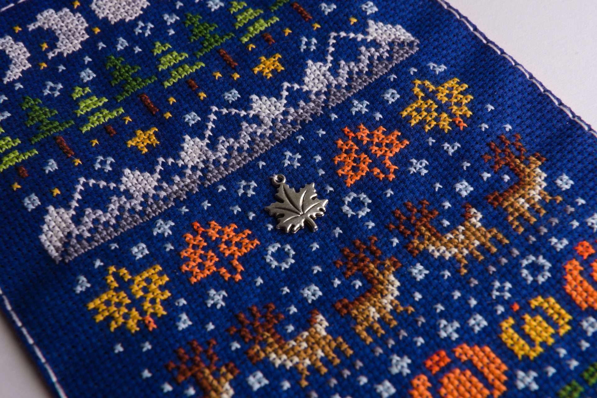 Stitchonomy - Wholesale Embroidery/Cross Stitch Supplies - Herfst Banner Kruissteekpakket7