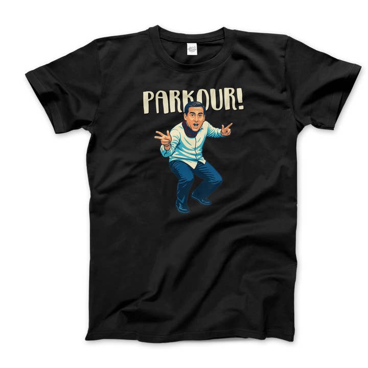 Michael Scott - Parkour T-shirt for engroshandel hos Art-O-Rama Shop