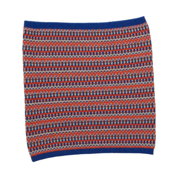 Cadenza Italy Ltd – Großhandel Schal – Damen – Kaschmir-Mischung Geo Schlauchschal4