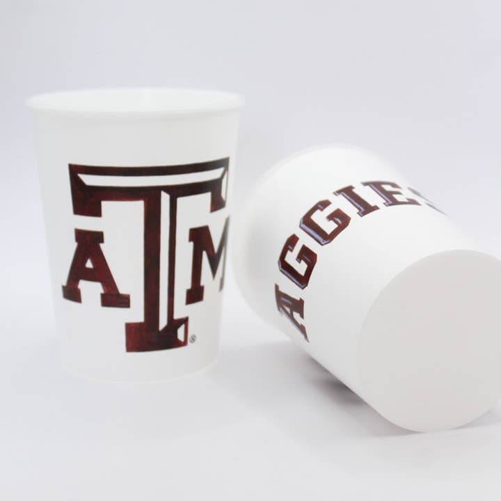 FOSTER - Wholesale Disposable Cup - Texas A&M Aggies Reusable Cup Set, Set of 10