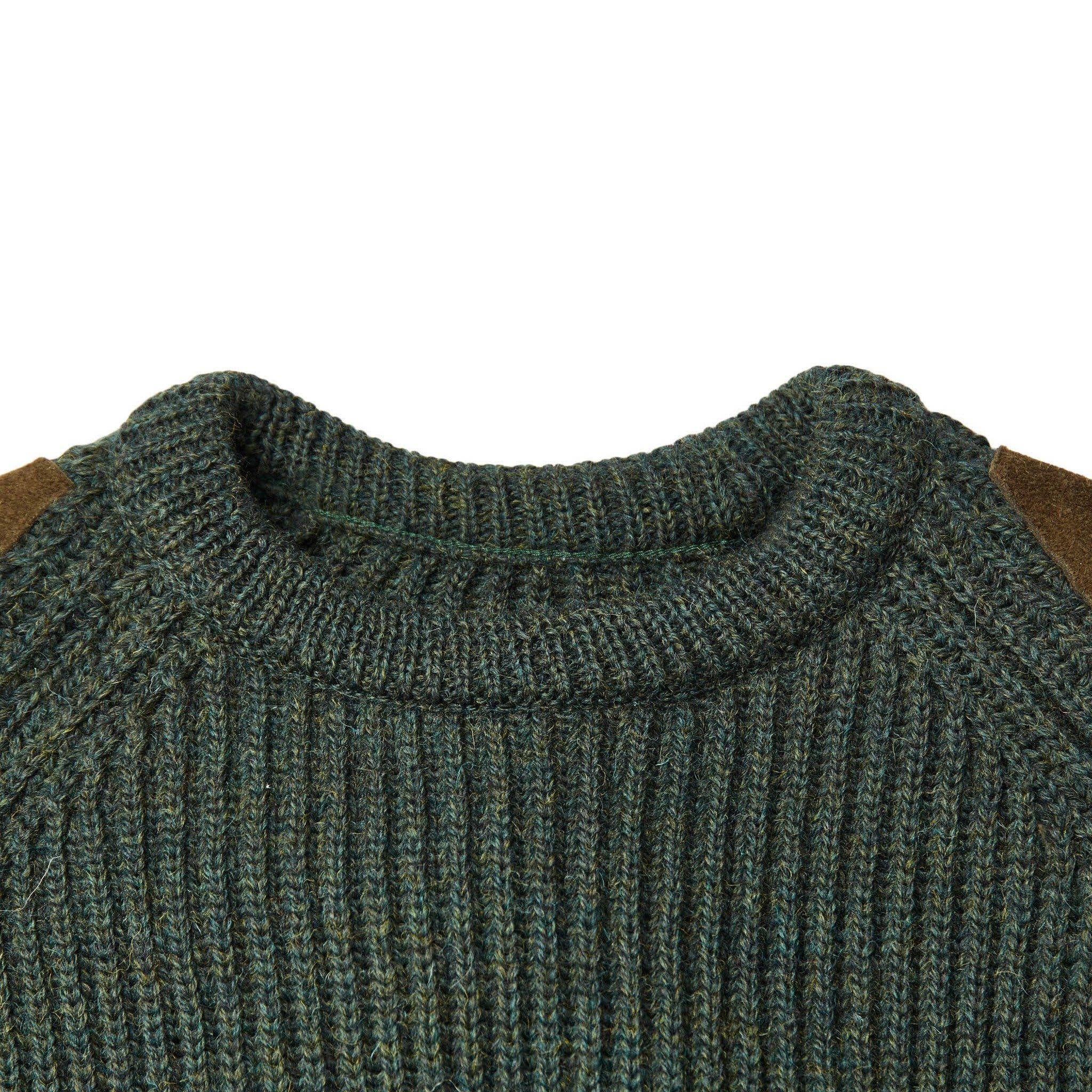 Paul James Knitwear – wholesale Pullovertröja - Herr – Mens Chunky Brittisk Ull Ribbed Shooting Jumper15