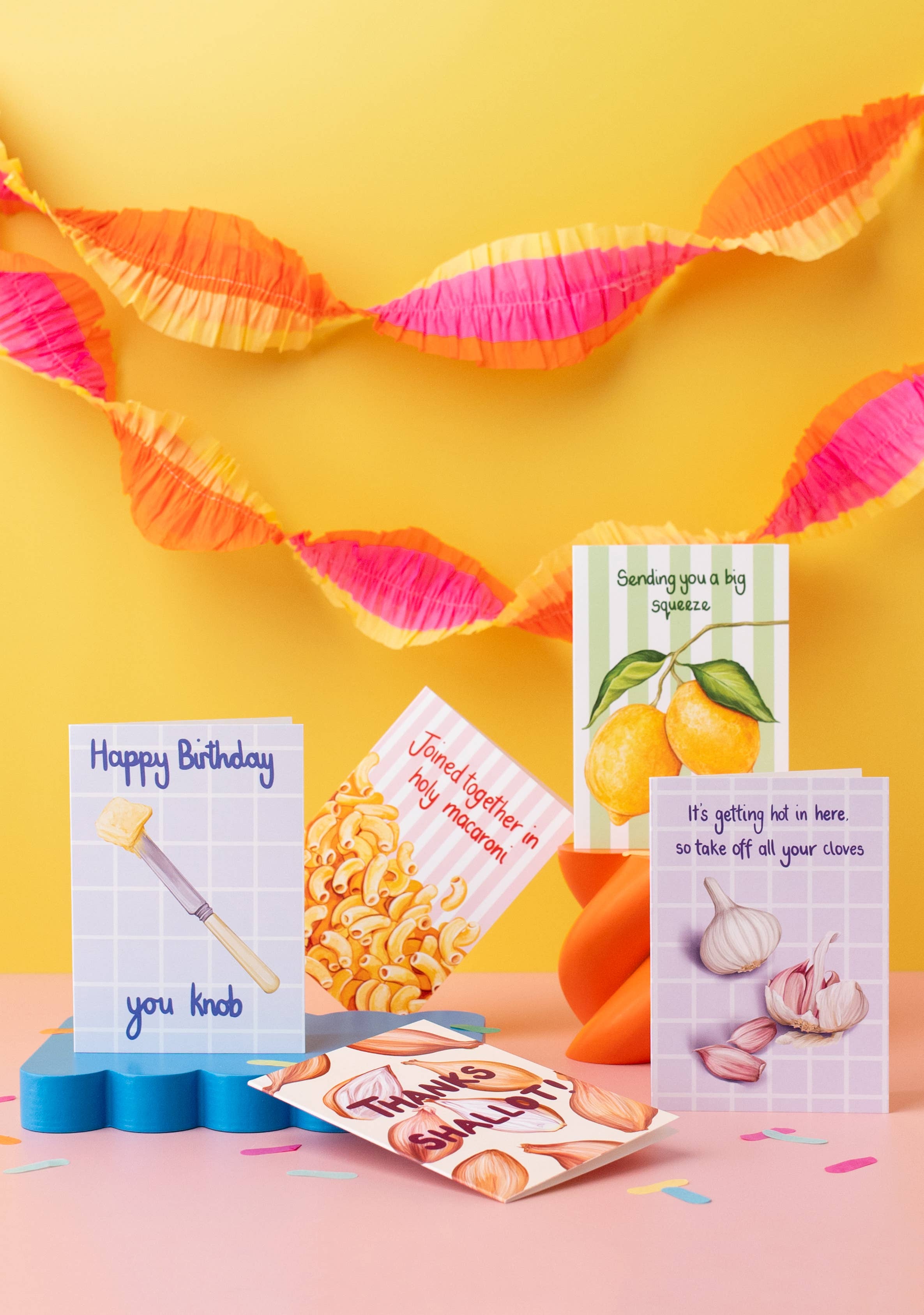 Katie Tinkler illustration – wholesale Birthday card – Happy Birthday You Knob Funny Butter Birthday Greeting Card4