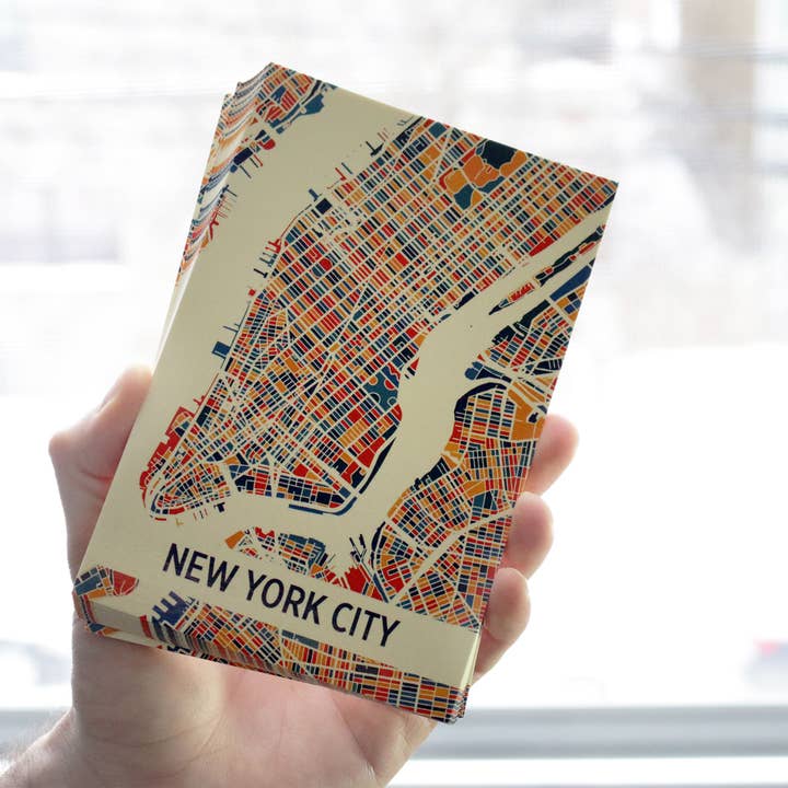 Custom Map Postcards for wholesale by ILIKEMAPS