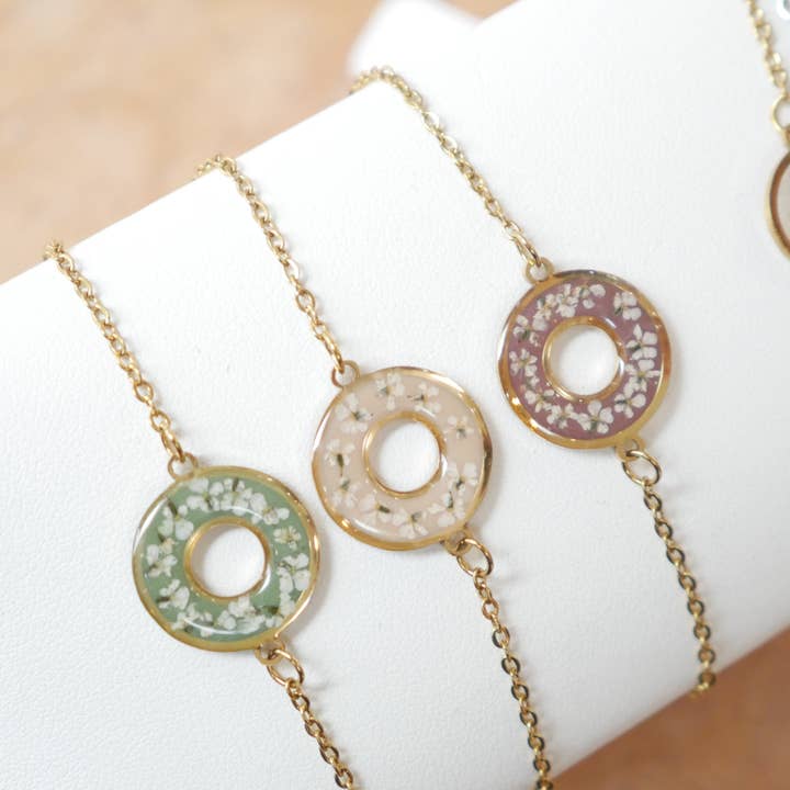 Bracelet Dona - rond 16mm - Edition spéciale automne 2025 pour la vente par Kimberley Dubé Atelier