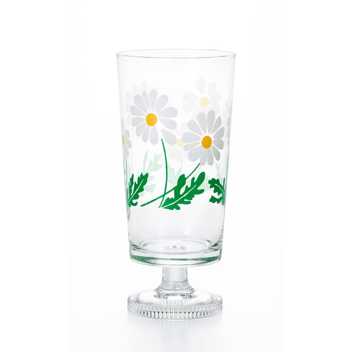 ADERIA - Wholesale Drinking Glass/Cup - ADERIA Retro | Footed Parfait Glass | 7 Pattern Options3