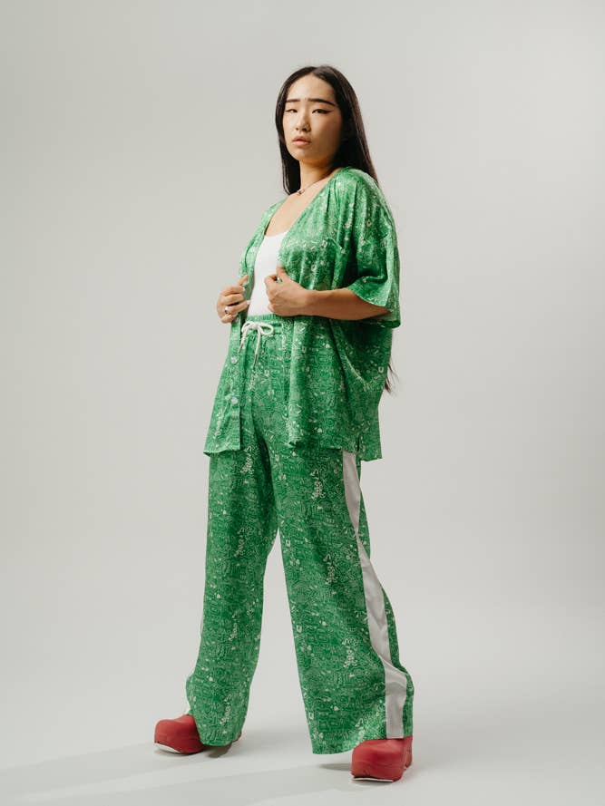 Good Times: Silk Baseball Jersey for wholesale by Mary Lo