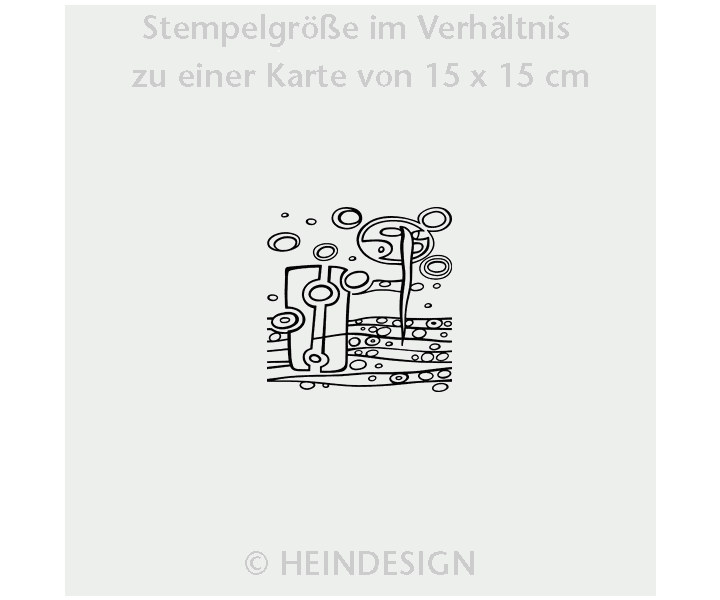 Heindesign - Wholesale Rubber/Decorative Stamp - Stamp: Modern patterns and ornaments1