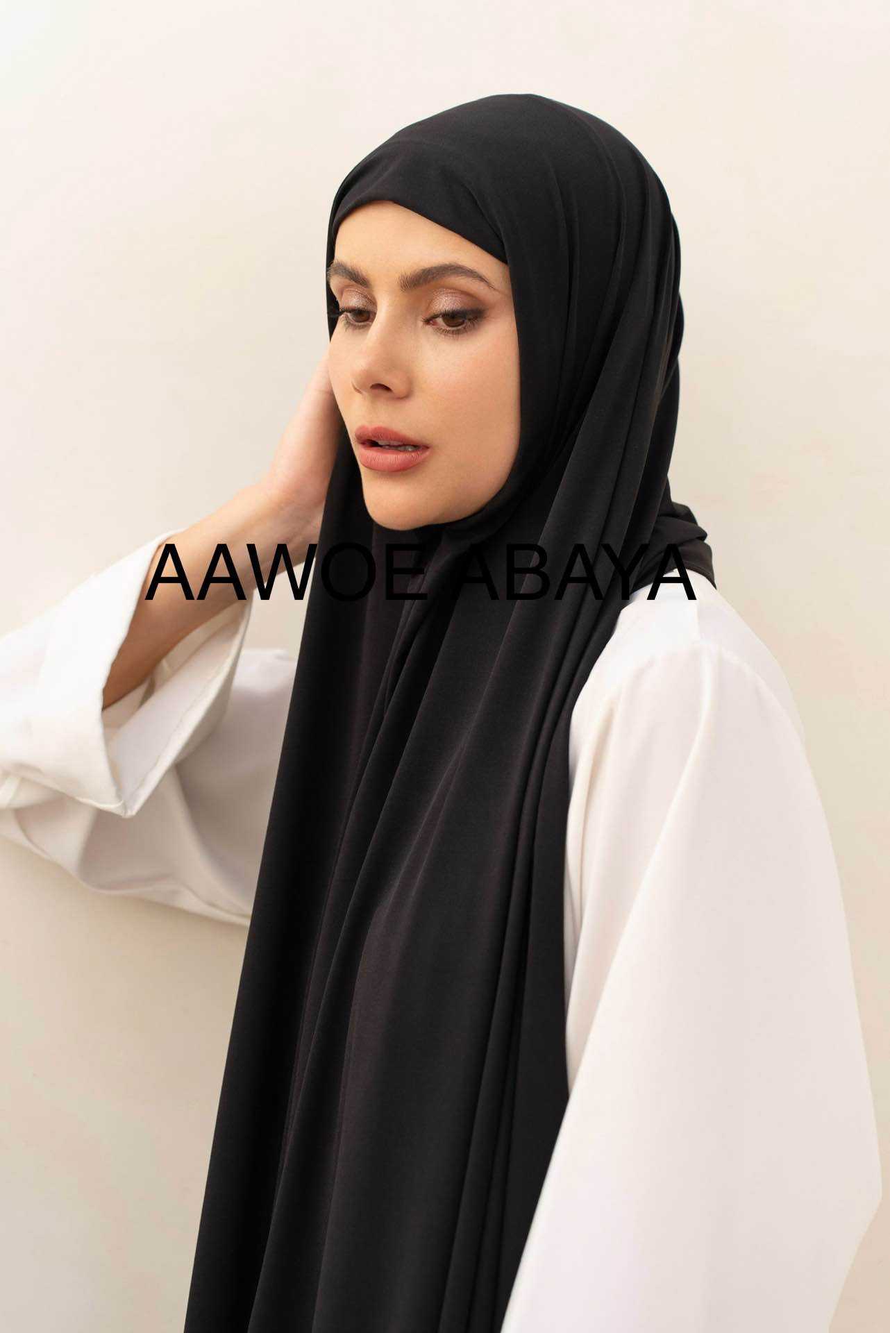 Aawoe Abaya - Wholesale Hijab - Women's - Elegant Long-Sleeve Shawl - 2484-HIJ111