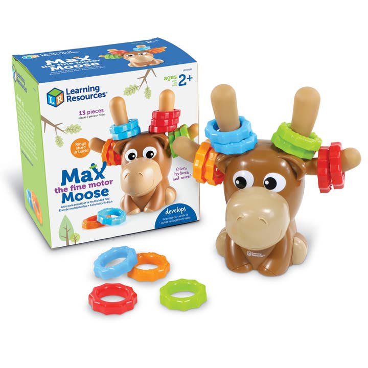 Max the Fine Motor Moose for wholesale by Learning Resources
