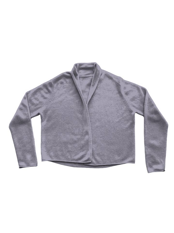 Joyride Supply - Wholesale Cardigan - Women's - 100% Cashmere No.8 Cropped Open Cardi15