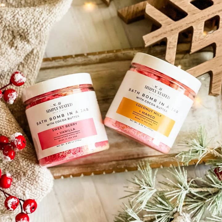 Simply Stated Bath & Body - Wholesale Bath Bomb/Fizz - Signature Bath Bomb in a Jar – Bath Fizzy Soak7