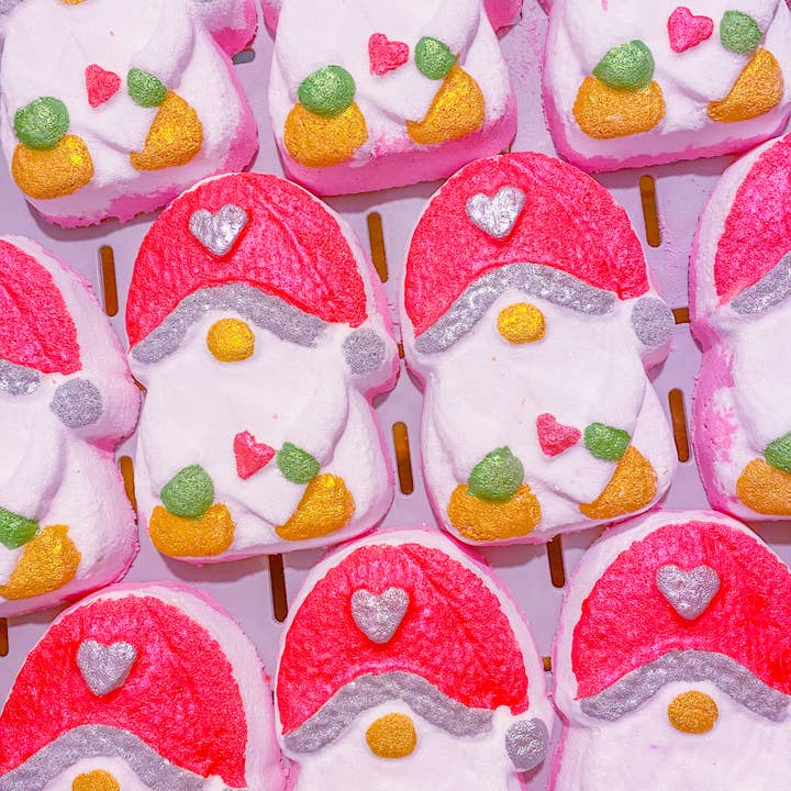 Christmas Gnome Bath Bomb for wholesale by Bathe Enchanted