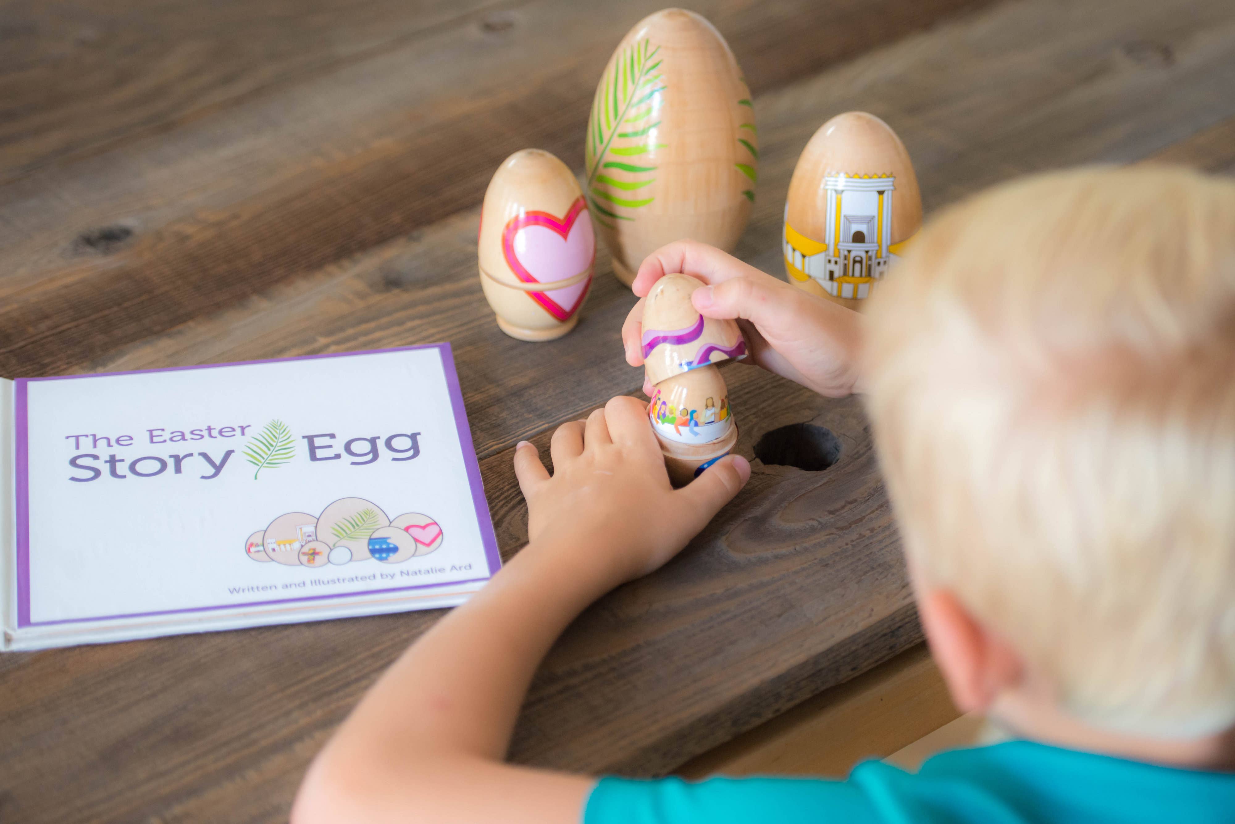 Star Kids Company - Wholesale Preschool Book (3-5) - The Easter Story Egg4