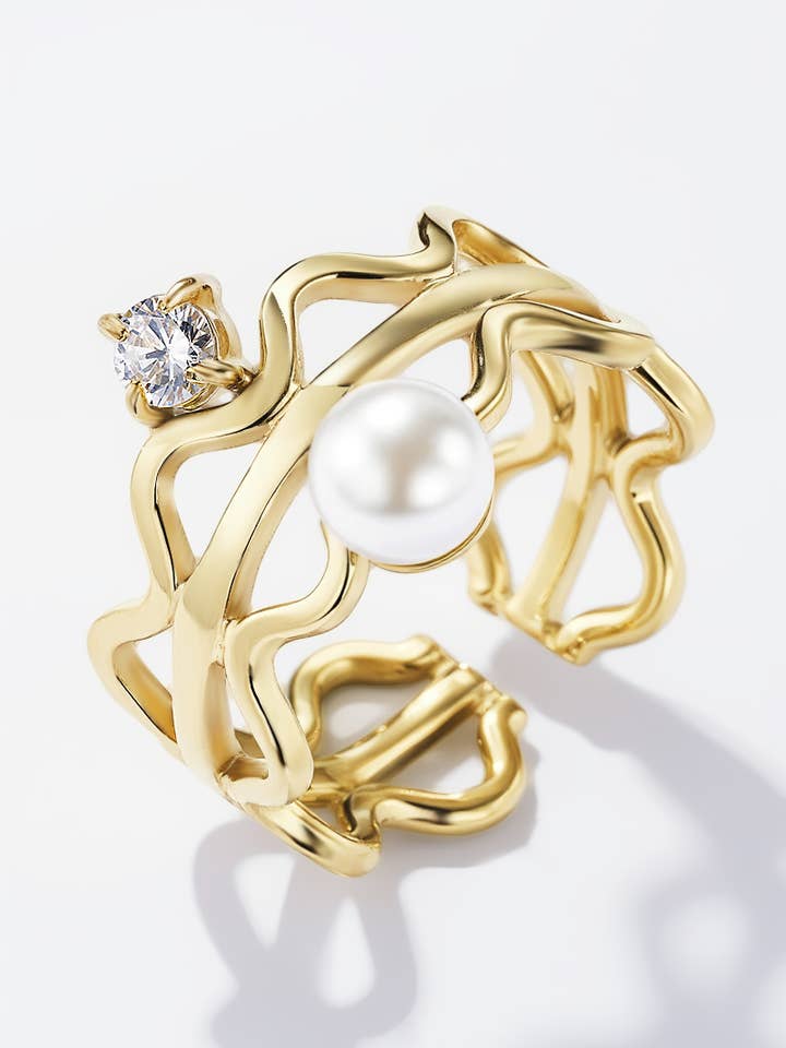 Stainless steel rings 424RX200 for wholesale by BYREN | ÉLINE L'ATELIER