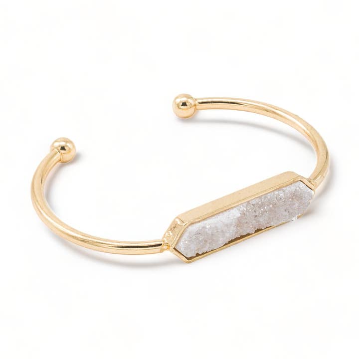 Quartz Breeze Bangle for wholesale by Skyscrapers and Trees
